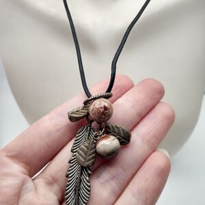 Boho harvest moon necklace simplistic‎ jewelry